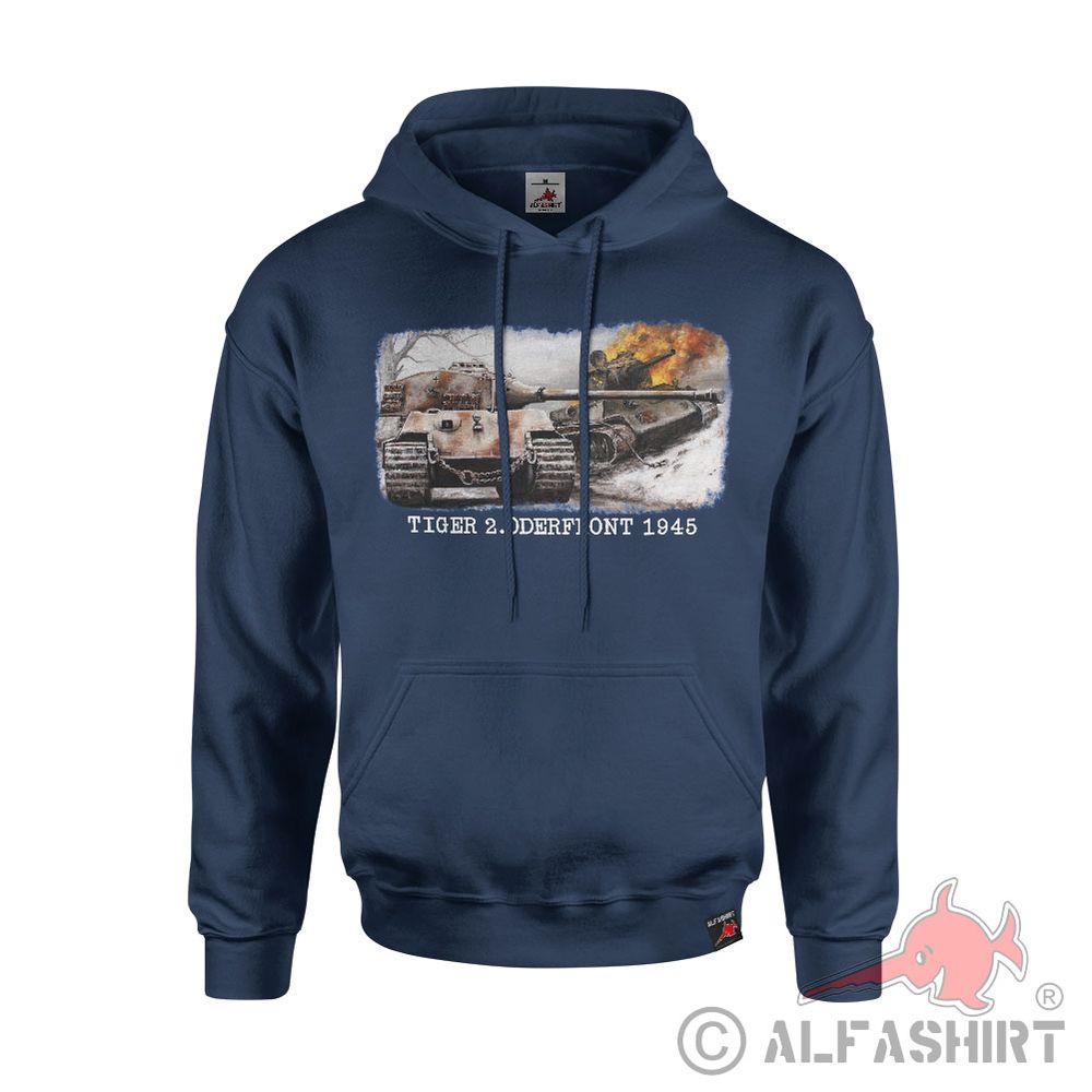 Lukas Wirp_Hoodie Tiger 2 Königstiger Oderfront Panzerkampfwagen Arnswalde#42723