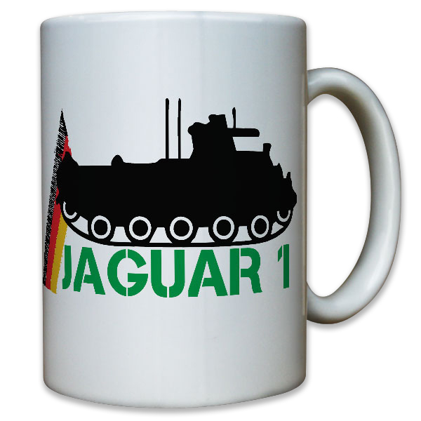Jaguar 1 Jagdpanzer Raketenjadgpanzer Panzerjäger Kompanie Bund - Tasse #10133 t