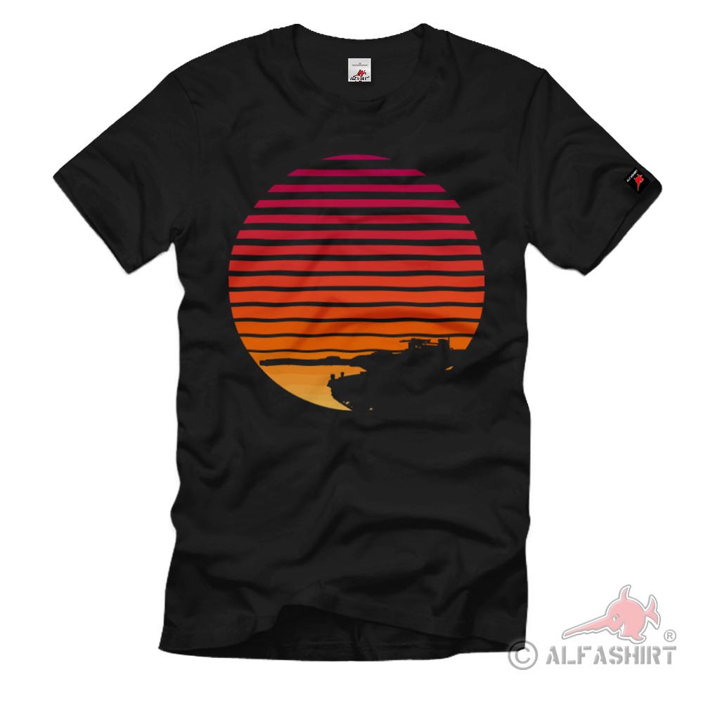 Leopard 2 Retro Panzer Bundeswehr PzBtl T-Shirt # 614