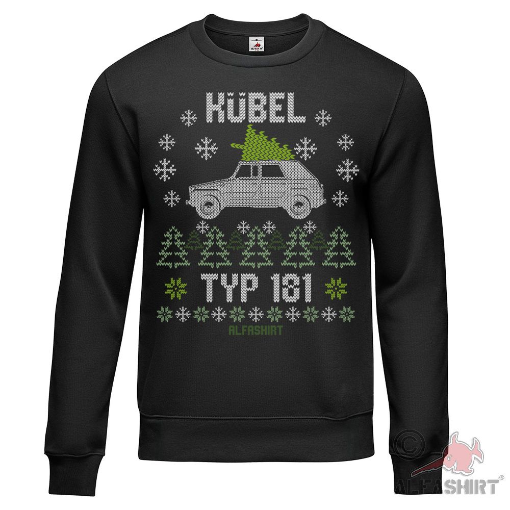 Sweater X-MAS Kübel 181 Kübelwagen Oldtimer Christmas Sweater #45554