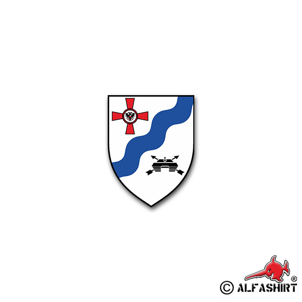 Aufkleber/Sticker PzJgKp 170 Panzerjägerkompanie Panzer Jäger Emblem 5x7cm#A2266