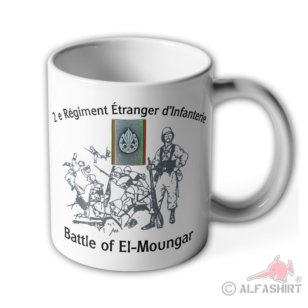 Tasse Battle of El-Moungar 2 e Régiment Ètranger d'Infanterie #39663