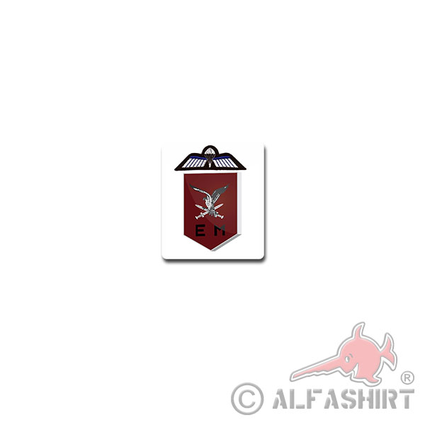 11 Luchtmobiele Brigade Type 2 Sticker Sticker Air Mobile 6x7cm # A3701