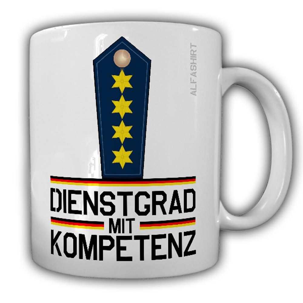 Dienstgrad mit Kompetenz Leitender Polizeidirektor Tasse Kaffeebecher #24168