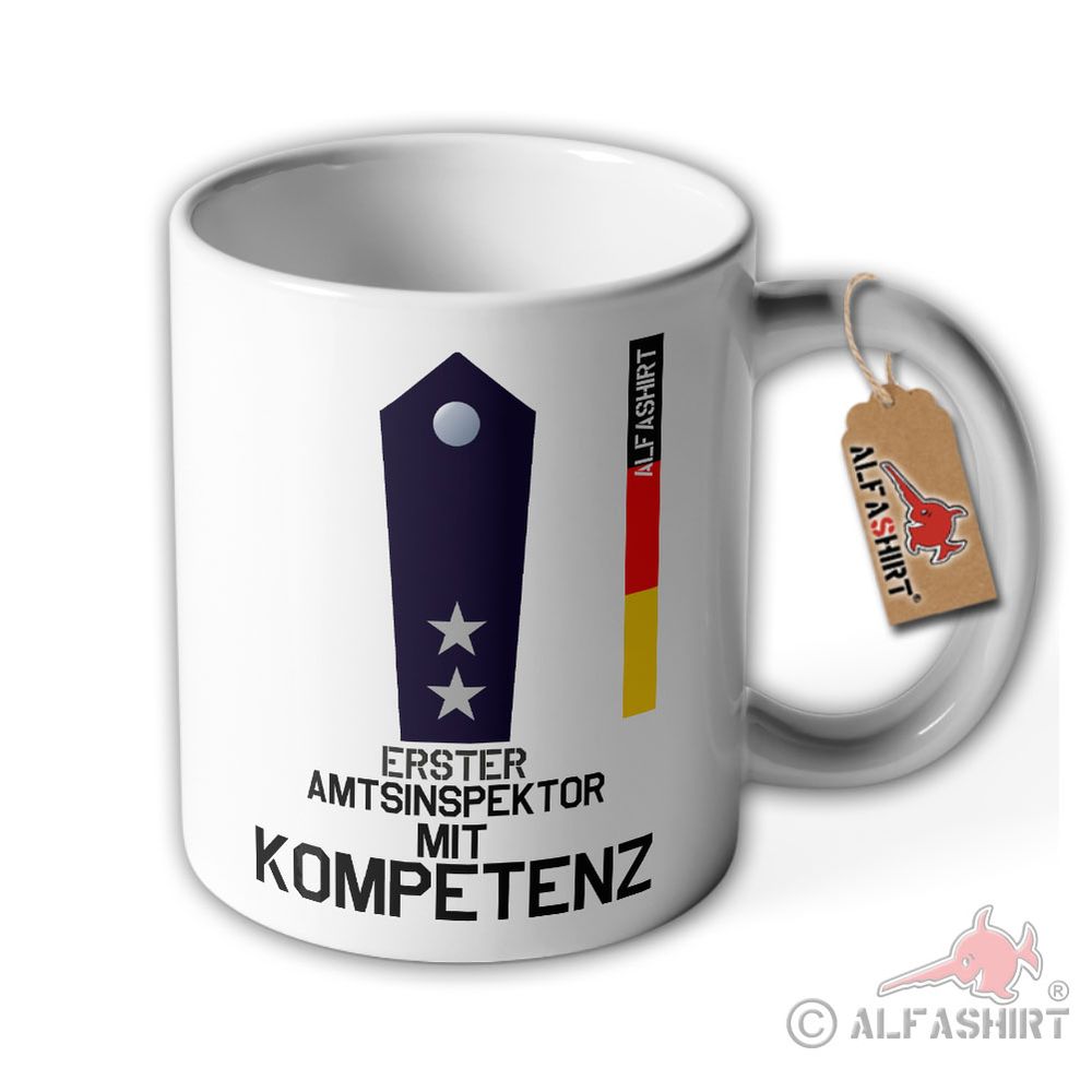 Cup Justice First Inspector Badge Justice Jail Rank #40975