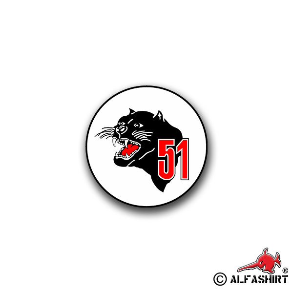 Sticker Reconnaissance Squadron 51 Immelmann Luftwaffe SEAD 7x7cm A899