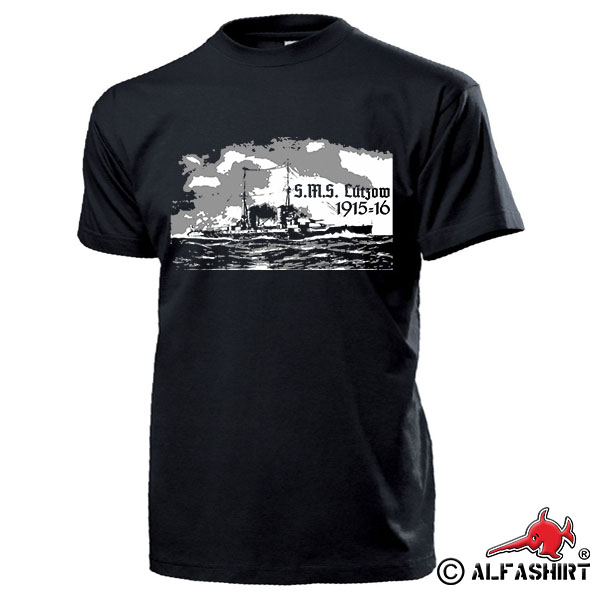 SMS Lützow Großer Kreuzer Schlachtkreuzer Kaiserlichen Marine - T Shirt #15729