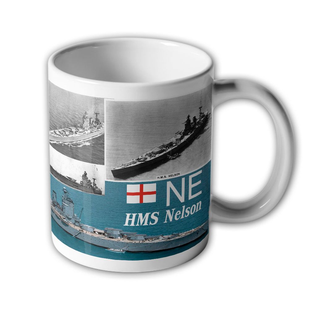 Tasse HMS Nelson Schlachtschiff Royal Navy Bilder Fotos Marine  Becher  #3848