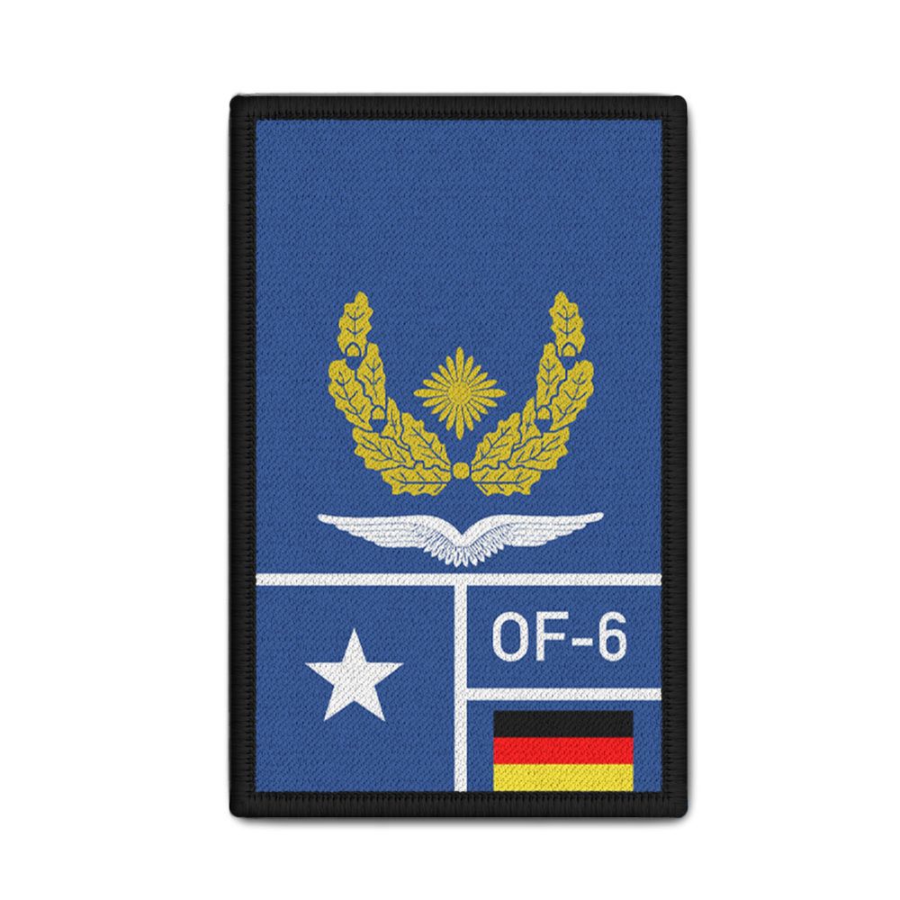 Rank Patch Bundeswehr Heer Luftwaffe Marine Navy Blau #BW-Patch