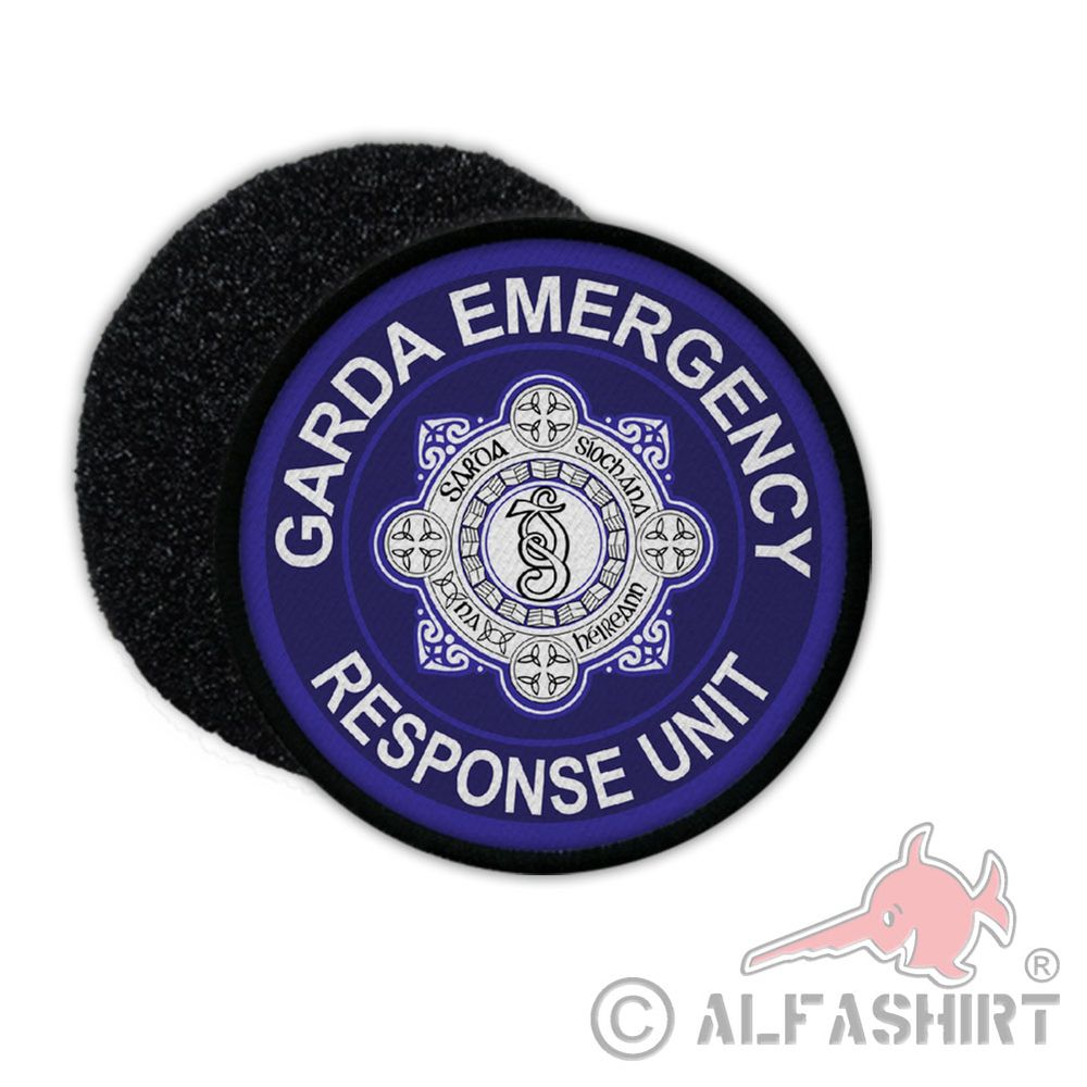 Patch ERU Garda Emergency Response Unit Ireland Police Aonad Garda # 34119