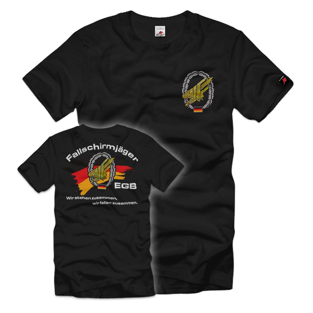 Paratrooper EGB Bundeswehr Germany Heer FschJg BW T-Shirt # 36643