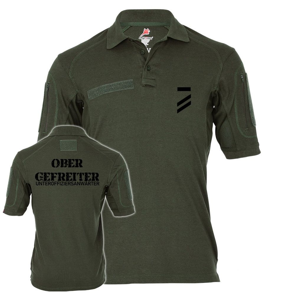 Tactical Poloshirt Alfa - Obergefreiter Unteroffiziersanwärter OGefr UA #19264