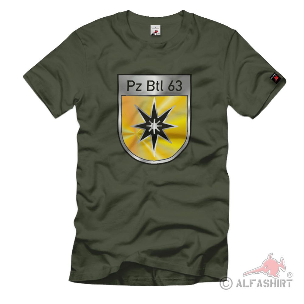 Arolen Leo Kpz Pzbtl Panzerbataillon 63 reservist Bundeswehr - T Shirt # 1339