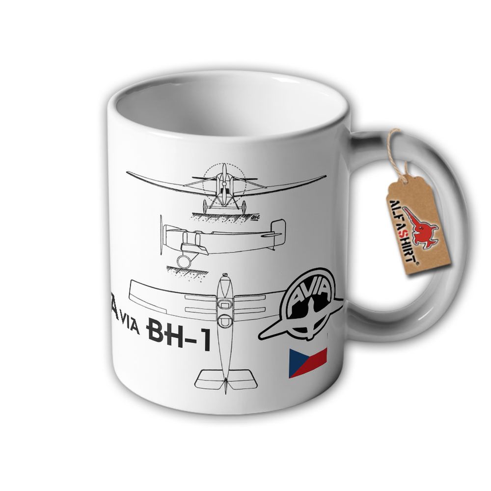 Tasse Avia BH-1 tschechoslowakisches Sportflugzeug Akiova Spolecnost #32906