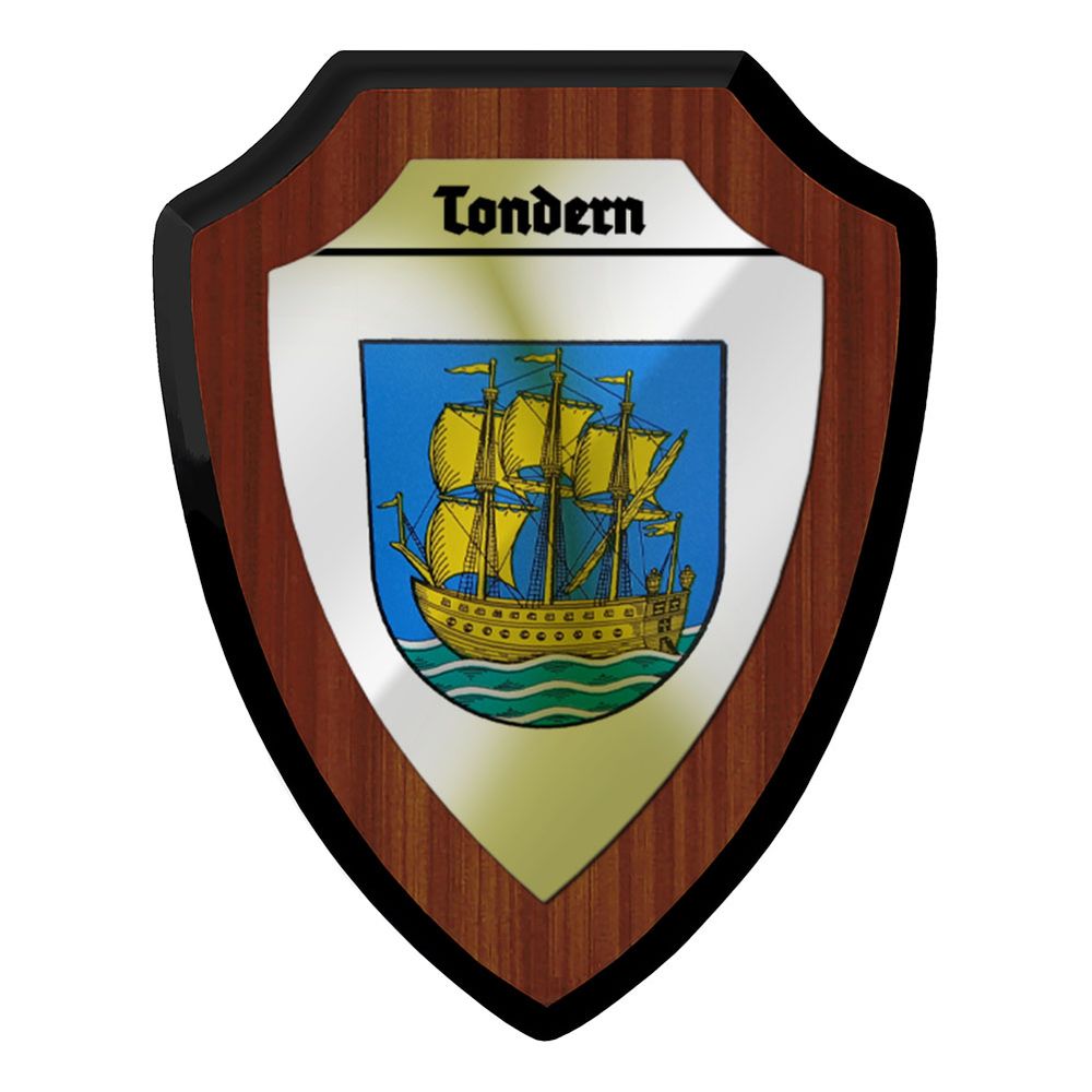 Coat of Arms Todern Denmark Ship Sea Waves #41520