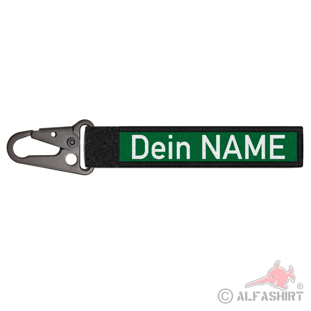 Tactical Key-holder personalizable keyring name BW#37712