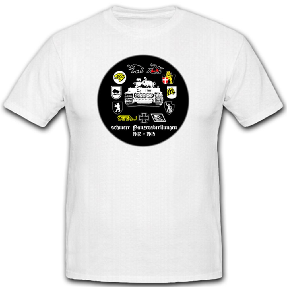 Spzabt Wh Wk Schwere Panzer Abteilung Heer Bundeswehr Einheit T Shirt #3009