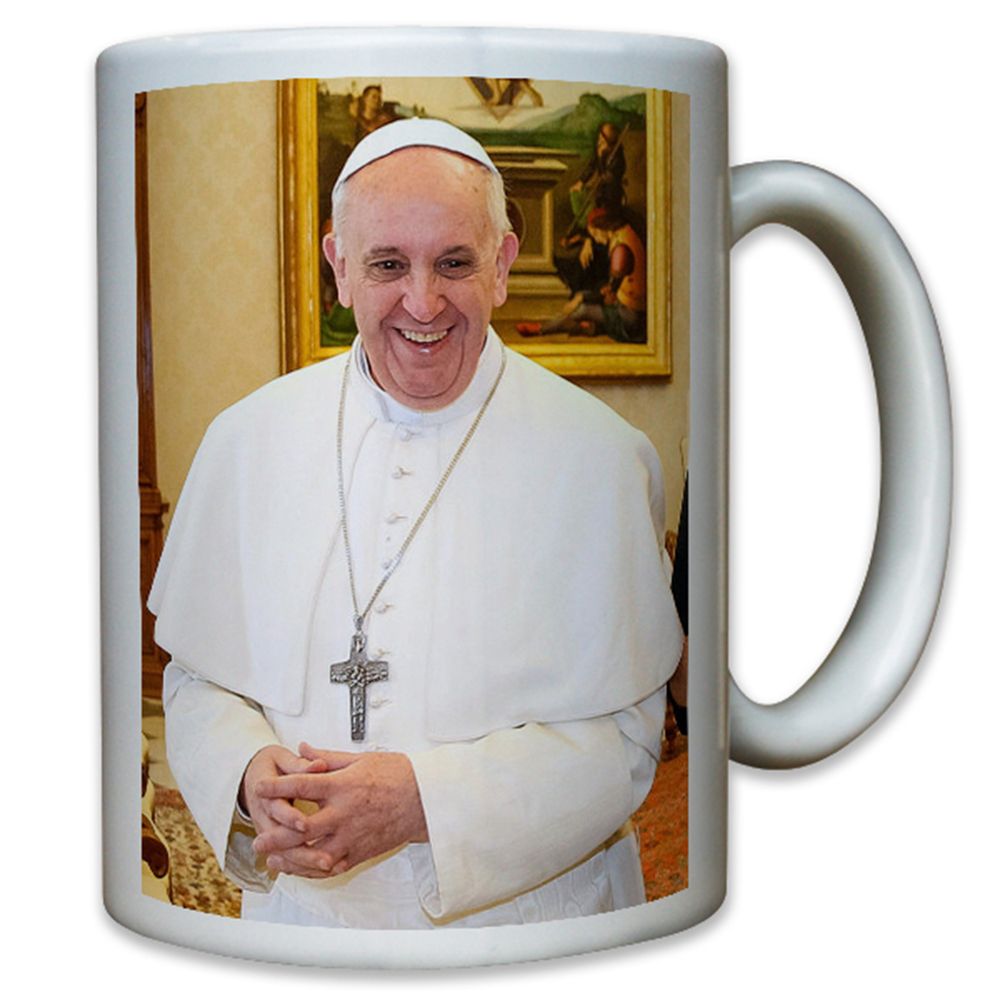 Papst Franziskus Vater Oberhaupt Jesus Christen Religion - Tasse #10791