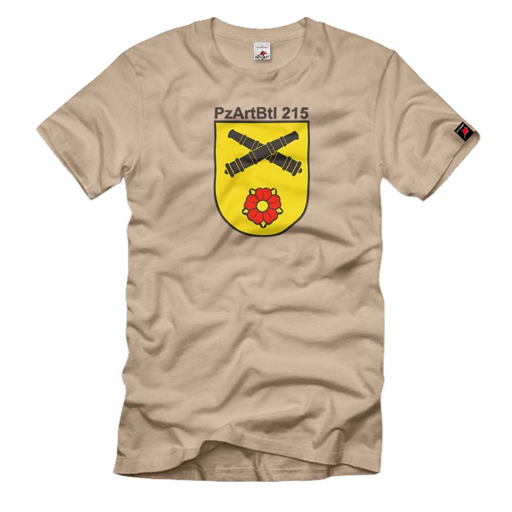 PzArtBtl 215 Panzerartillerie Bataillon Bundeswehr Wappen Emblem T-Shirt #1688