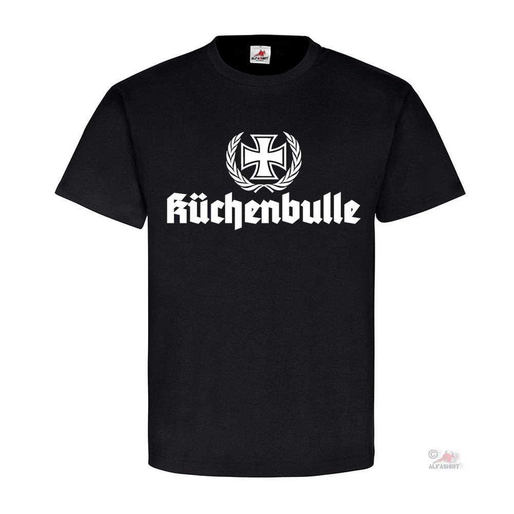 Küchenbulle Bundeswehr Army Grillen Koch BBQ Küche Chef EK Fun T-Shirt #19345