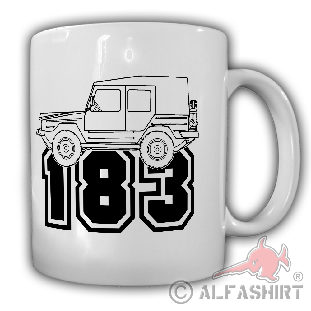 Iltis Typ 183 Geländewagen BW Oldtimer Militär Fahrzeug - Tasse #26556