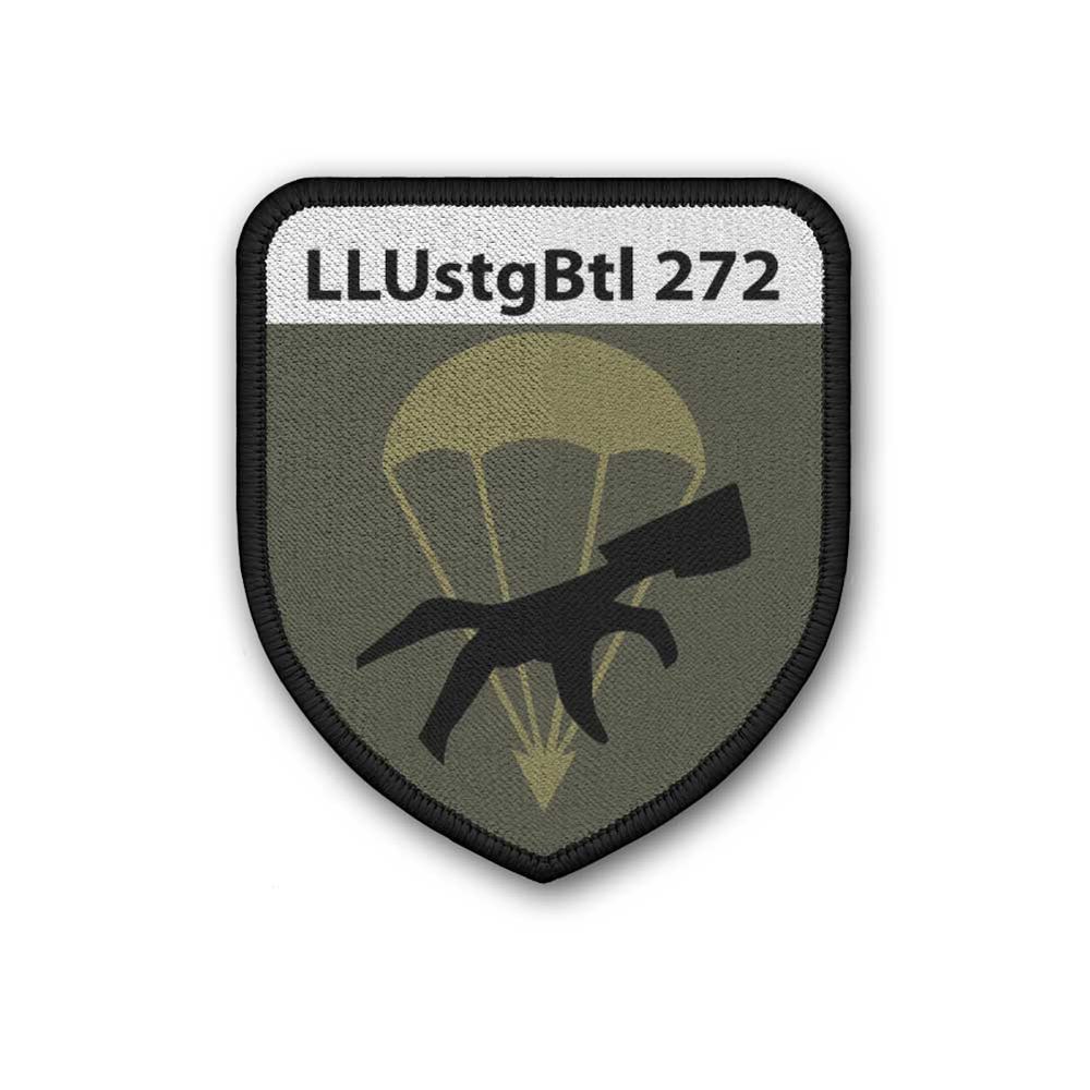 Patch 7.5x6.5cm LLUstgBtl 272 Airborne Support Battalion Army Camouflage #47023 Patch 7.5x6.5cm LLUstgBtl 272 Airborne Support Battalion Army Camouflage #47023