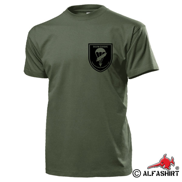 Paratrooper Battalion 262 FschJgBtl Bundeswehr Crest - T Shirt # 16233