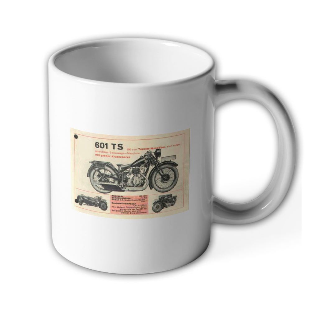 601 TS Machine Motorcycle Vintage Mug Cup #24021