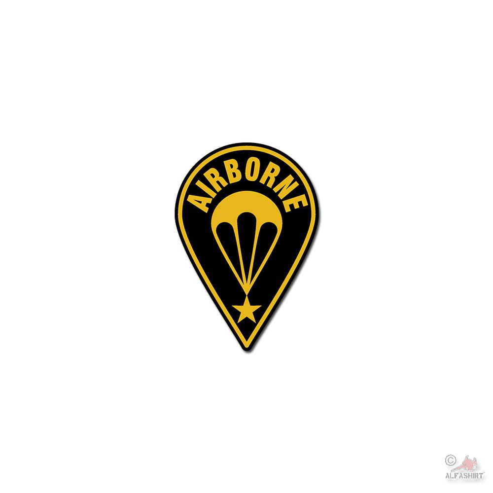 Airborne Paratrooper US Army Special Forces Command Sticker 5x7cm # 26520