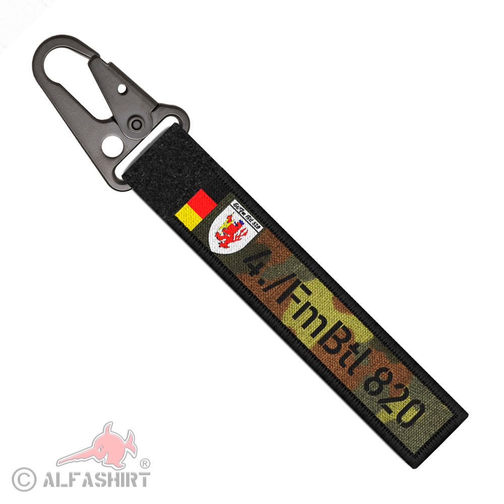 Tactical Schlüsselanhänger FmBtl 820 Bergische Kaserne Düsseldorf #39209