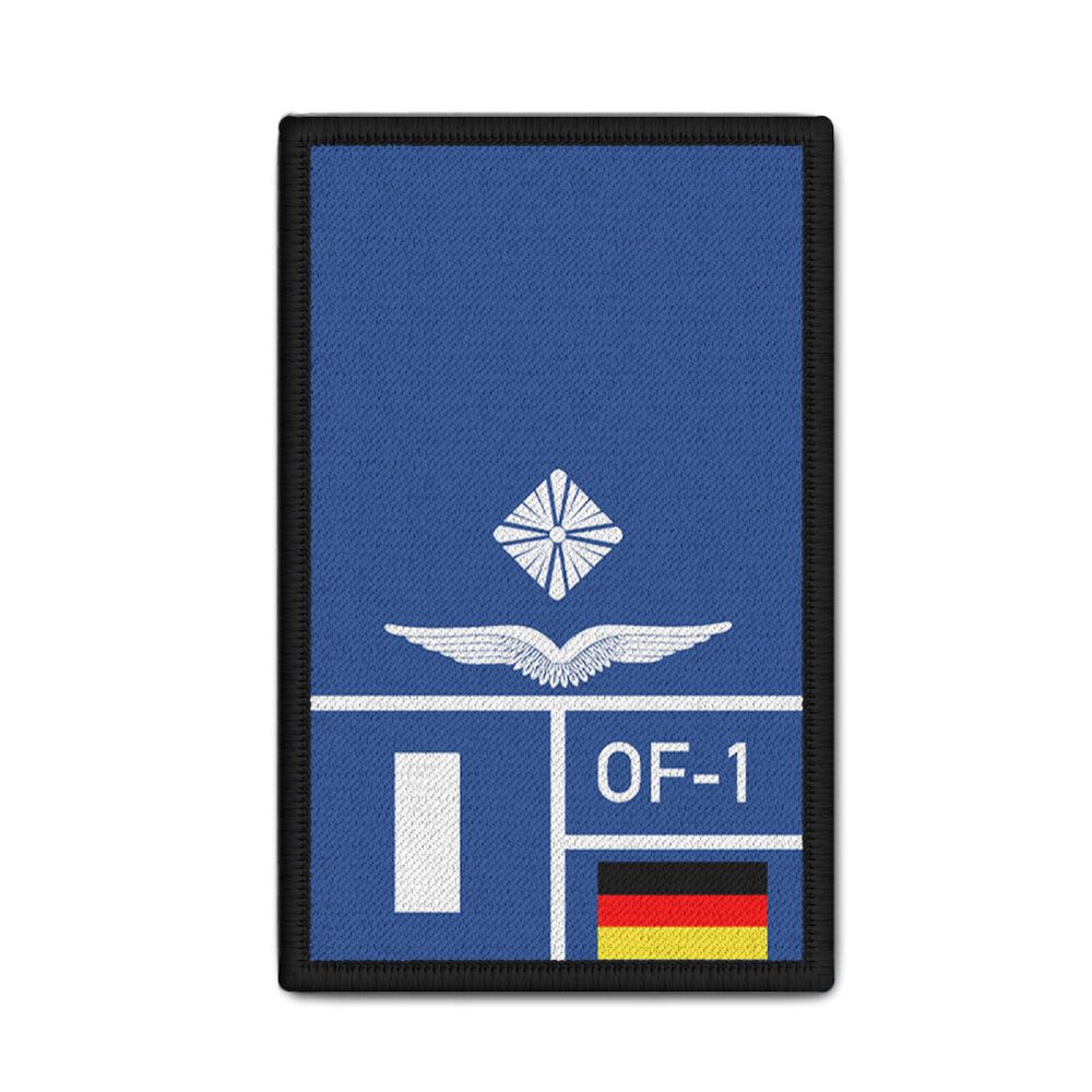 Rank Patch Bundeswehr Heer Luftwaffe Marine Navy Blau #BW-Patch