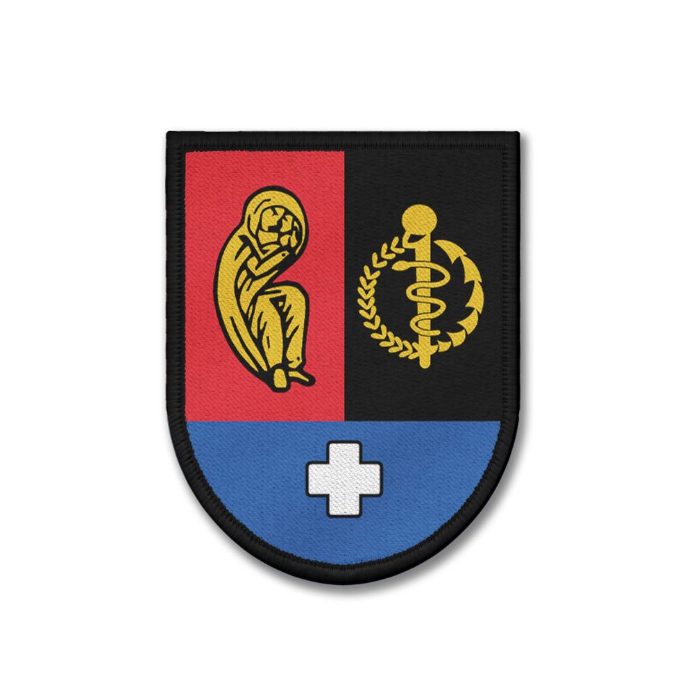 Patch 9x7cm Sanitätsbataillon SanBat 5 Sanitätsdienst Bundeswehr Rennerod #47344