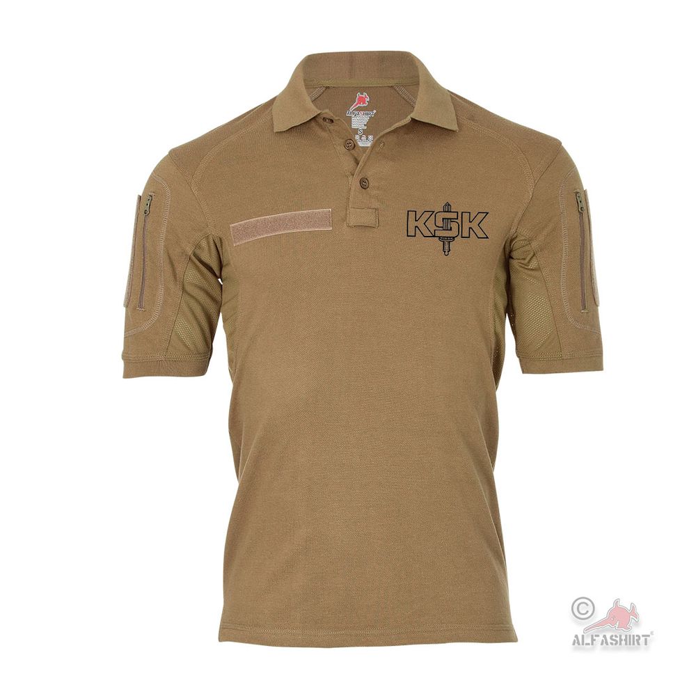 Tactical Polo Alfa KSK Kommando Spezialkräfte BW Militär Heer Soldat #26546