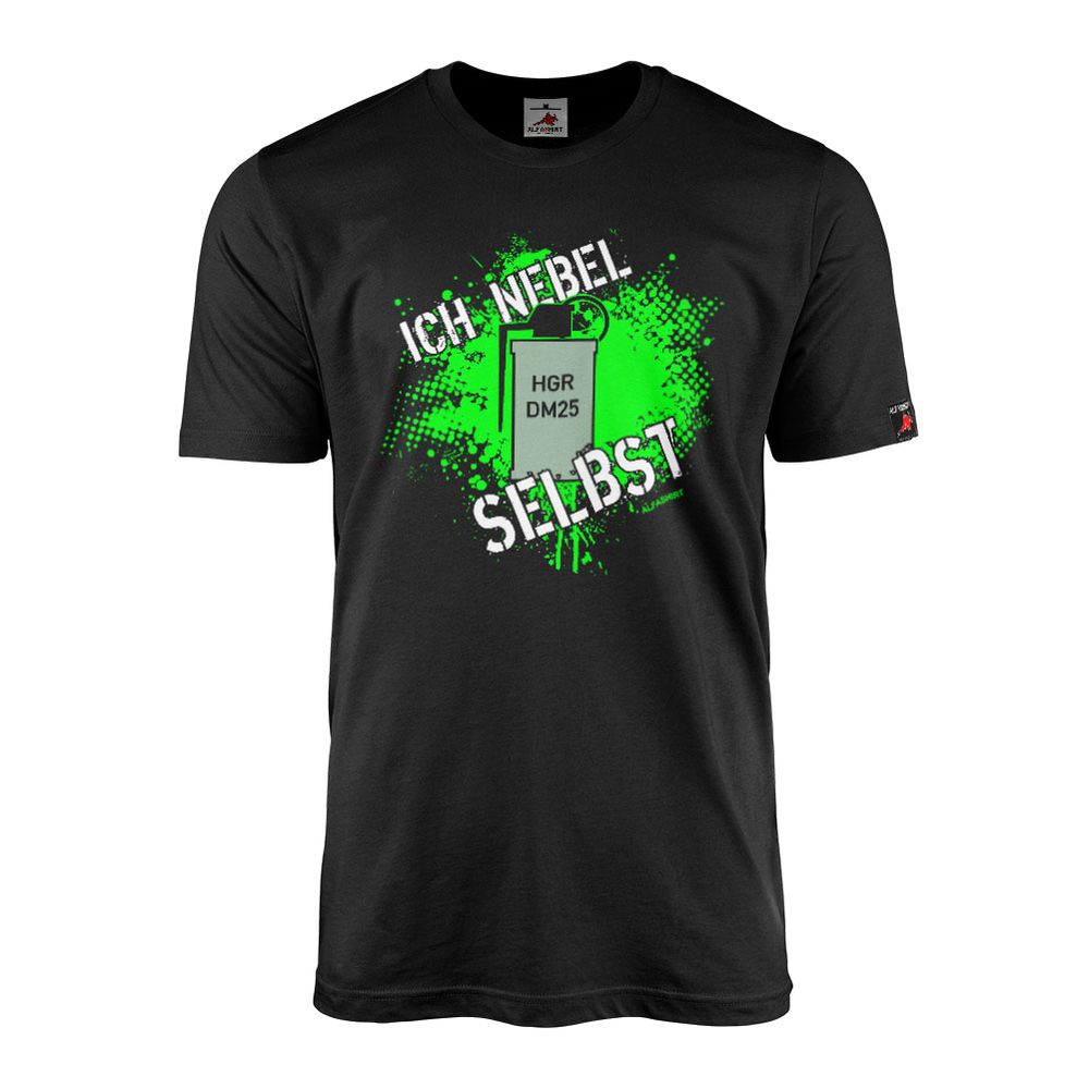 Ich nebel selbst BW Video Klassiker Fun Nebelgranate DM25 T Shirt #27147