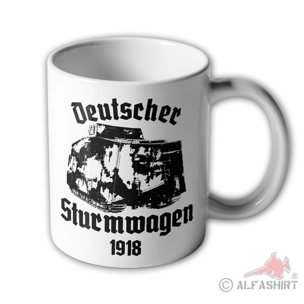 Tasse Deutscher Sturmwagen A7V Panzer 1918#36928