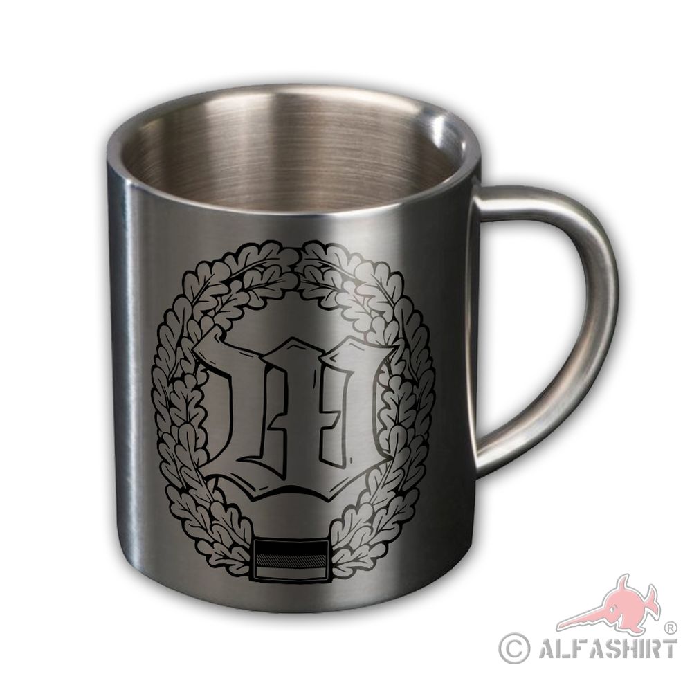 Metal cup Guard Battalion Bundeswehr Parade Berlin Beret Office #44016