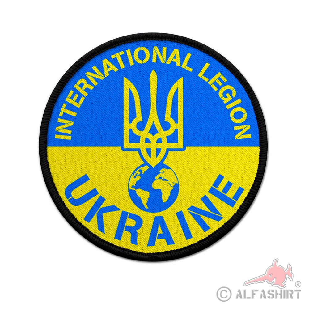 Patch International Legion Ukraine Verteidigung Freiwillige Armee #39713