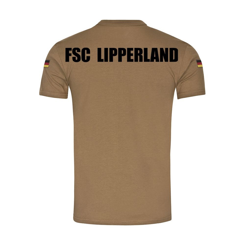 BW Tropen FSC Lipperland Fallschirmsport CLUB LL Brig 27 Tropenshirt #19071
