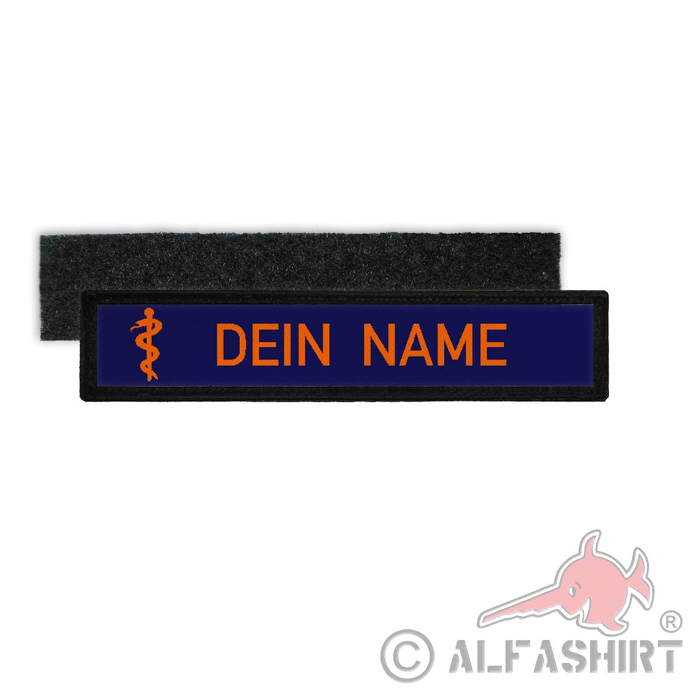 Emergency Doctor Name Sign Type 2 Patch Aesculapius Doctor # 35350
