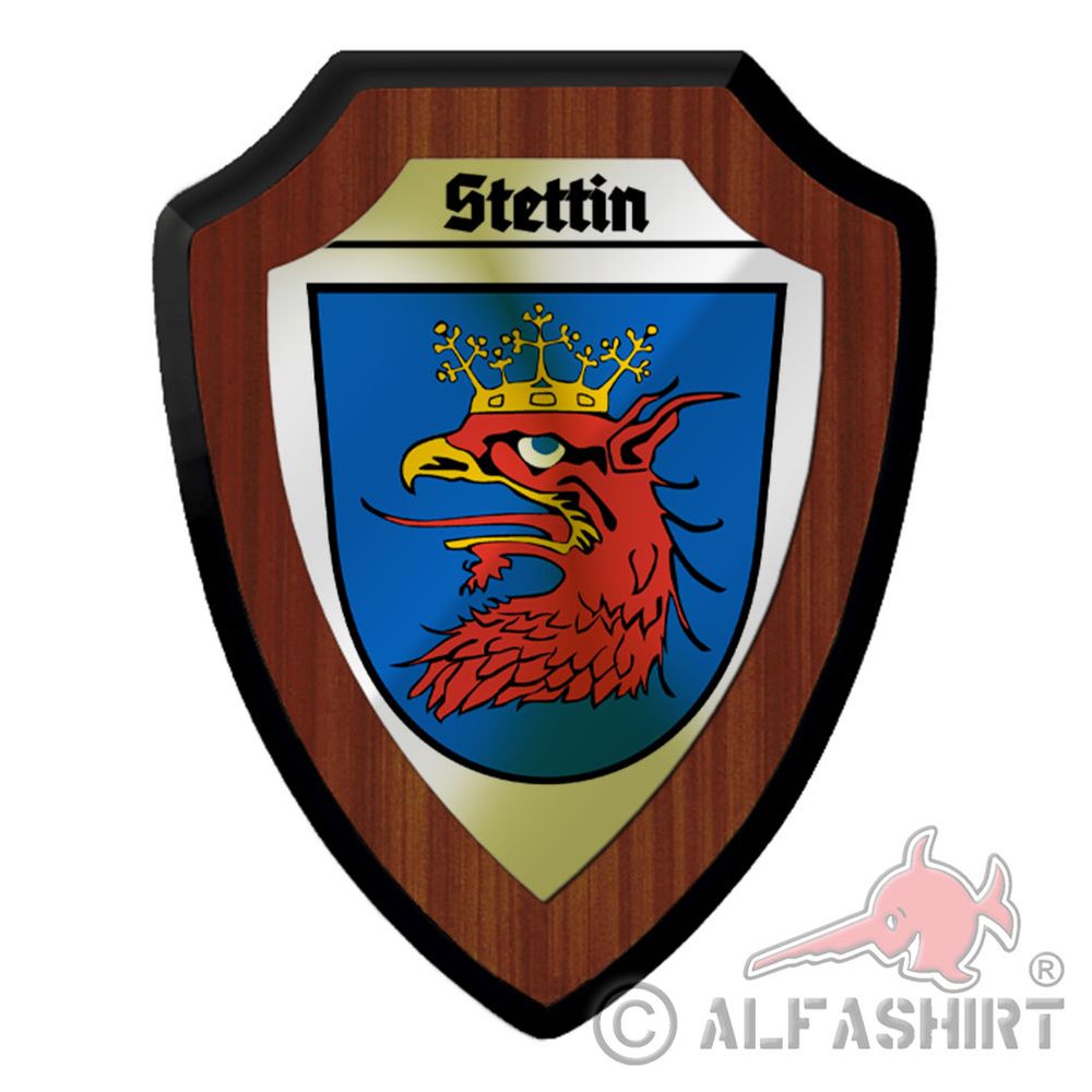 Wappenschild Stettin Preußen Wappen Stadt Abzeichen Kaliningrad Ostpreußen#40932