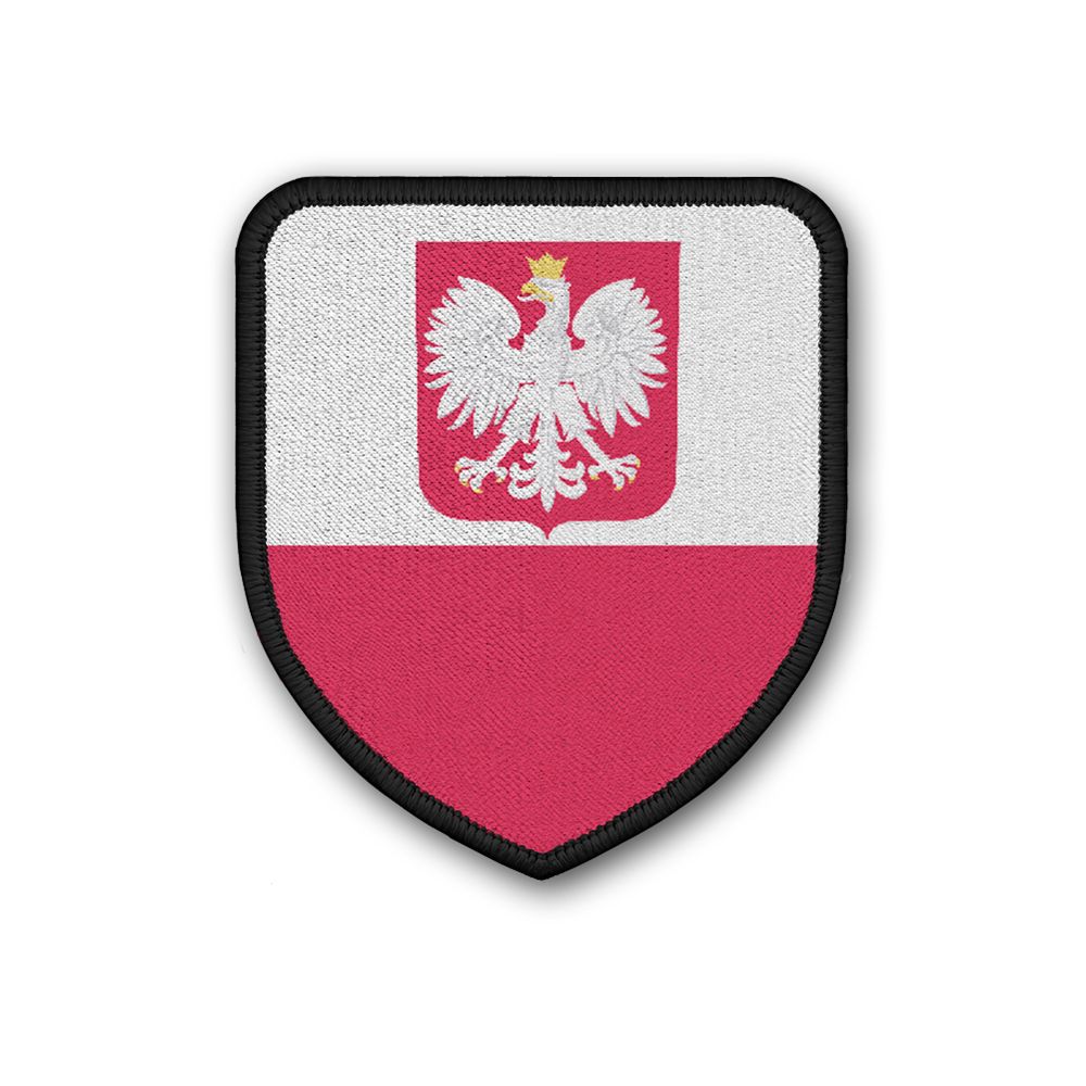 Patch Poland Warsaw Warszawa Poland Pride Flag Emblem Badge #21930
