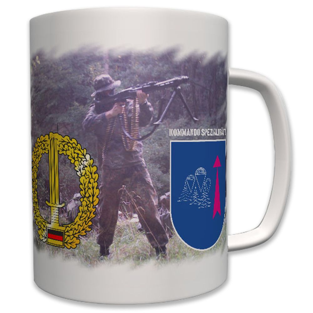 Ksk Kommandosoldat Bundeswehr Mg3 Kommando - Tasse #7375