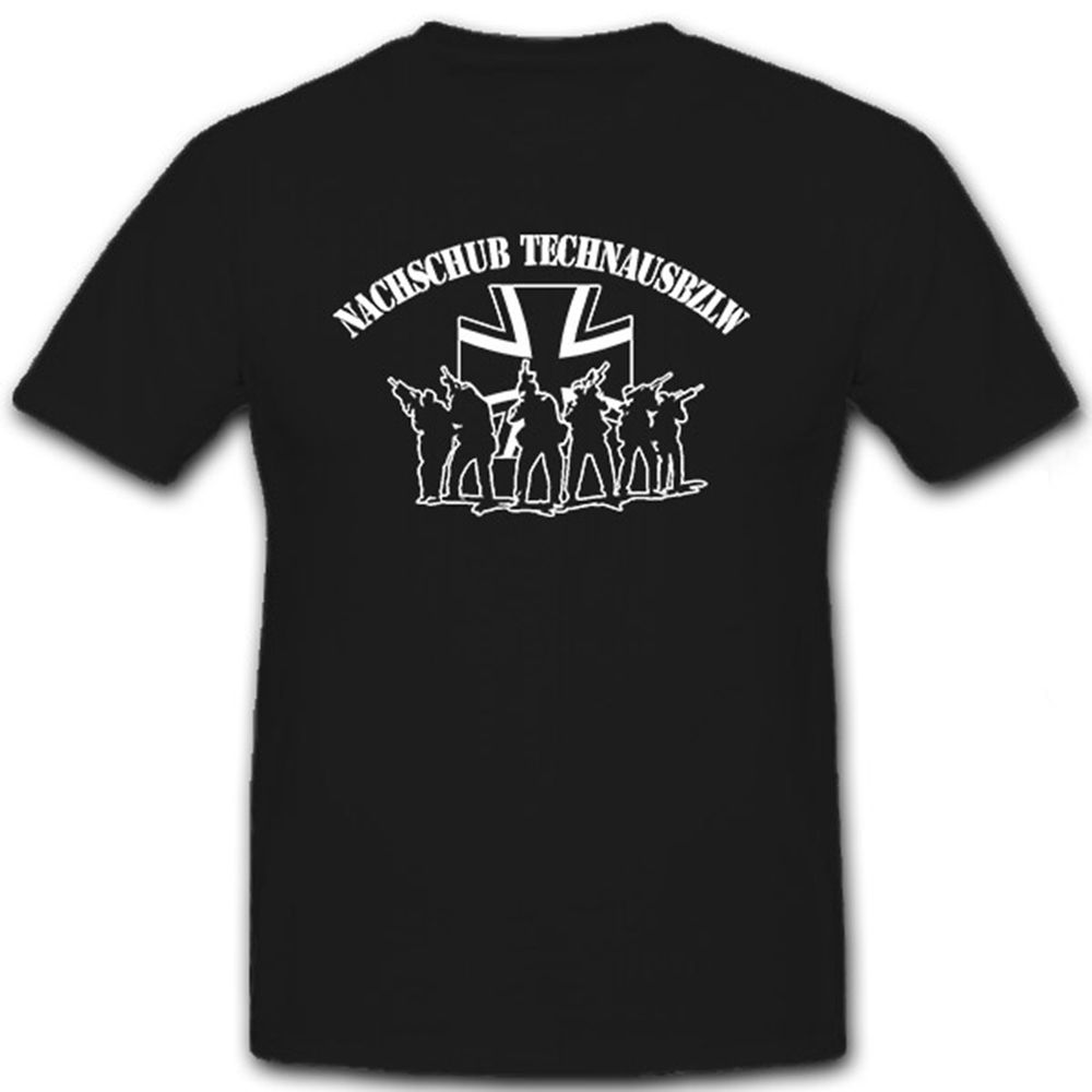 Nachschub TechnaAusbZLw Bundeswehr Balkenkreuz Soldaten - T Shirt #6705