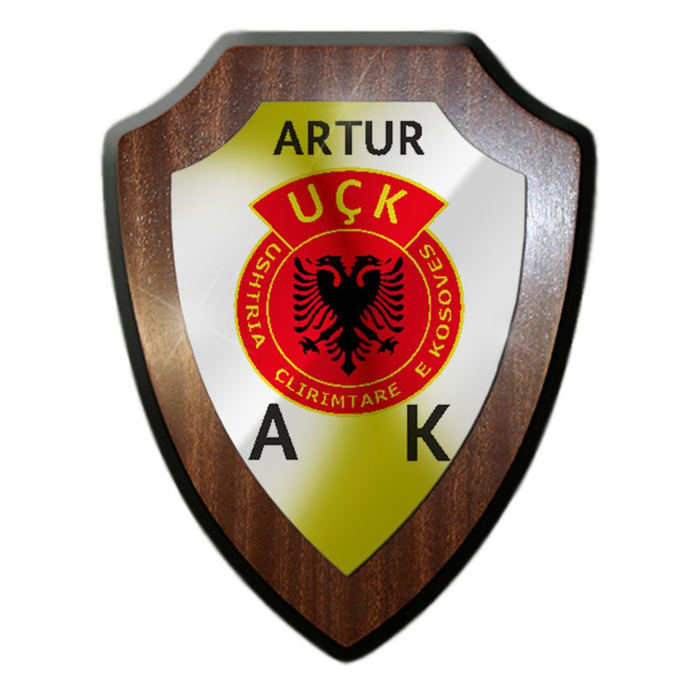 Wappenschild UCK Personalisiert UÇK Ushtria Çlirimtare e Kosovës  Kosovo #34472