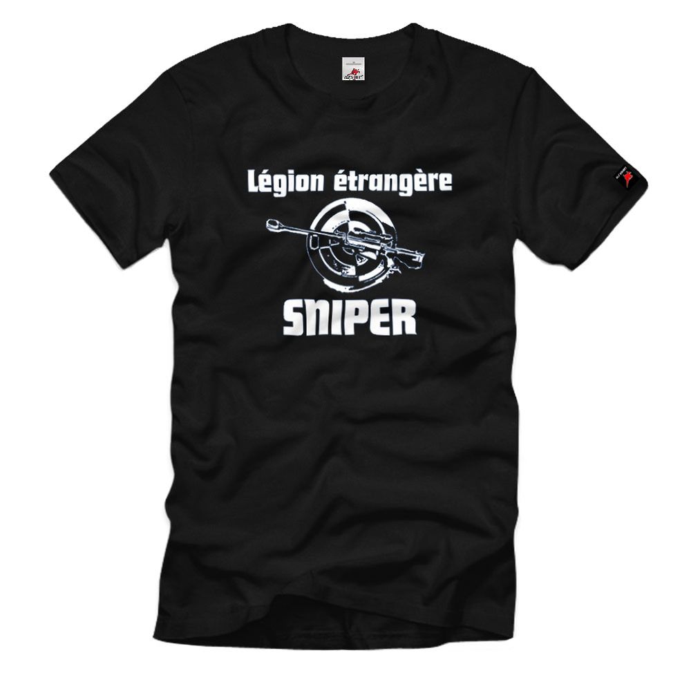 Sniper Légion étrangère Abzeichen T-Shirt #18381