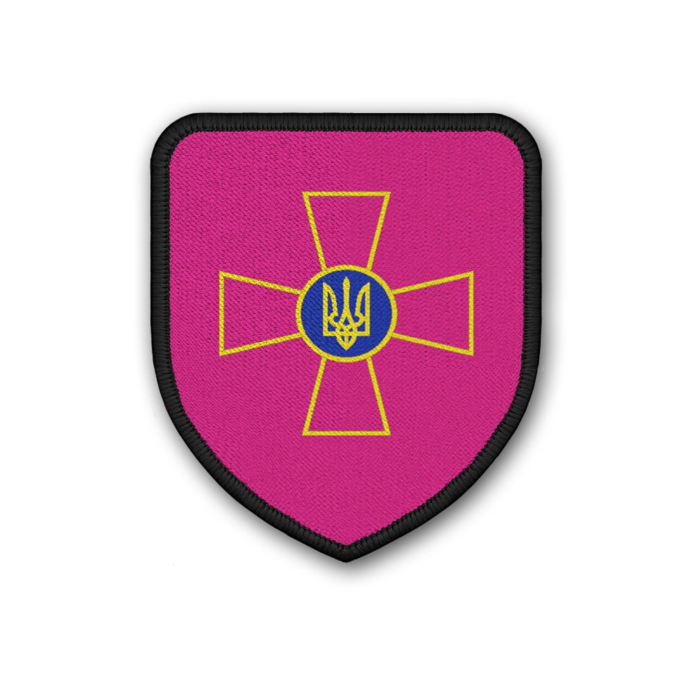 Patch Streitkräfte der Ukraine Militär Abzeichen Kreuz ZSU #35207