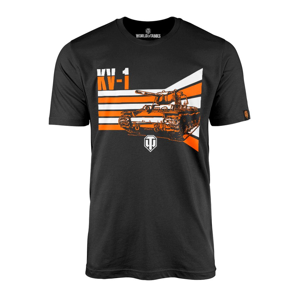 WOT KV-1 World of Tanks Tank Gamer Retro Stripes T-Shirt #42038