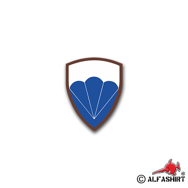 Sticker 6th Airborne Division Airborne Division British 5x7cm A1598