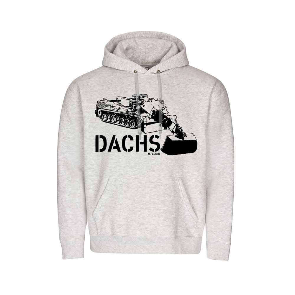 Hoodie Dachs Panzer Pionier Bagger Schaufel Bundeswehr Besatzung Pullover#32658