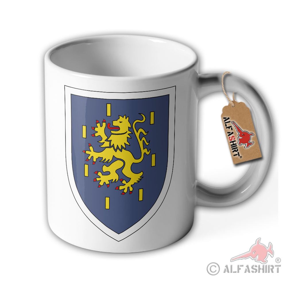 Tasse PzGrenBrig 13 Bundeswehr Panzer Grenadier Brigade Wetzlar Becher#36651